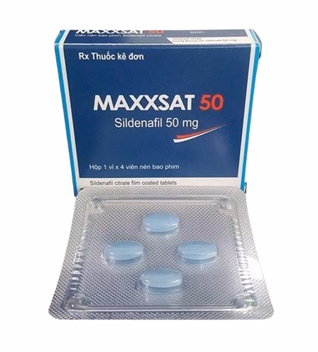 Maxxsat 50 (Sildenafil) Fourrts (H/4v)