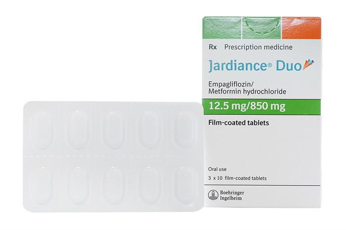 Jardiance Duo 12.5mg/850mg (Empagliflozin, Metformin) Boehringer Ingelheim (H/30v)