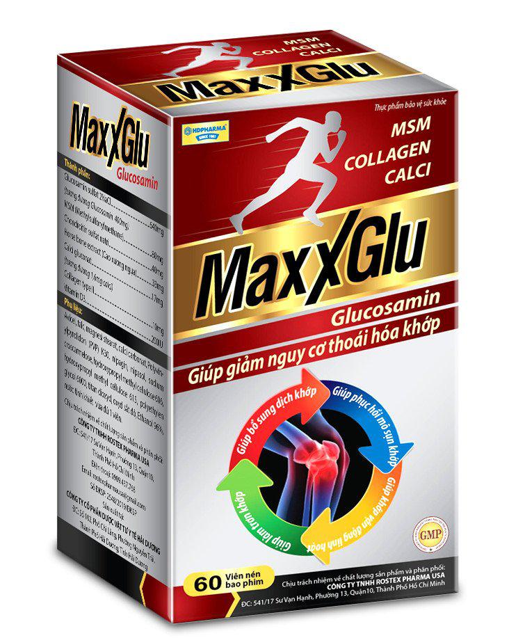 Maxxglu Glucosamin Rostex (H/60v) (Nâu)