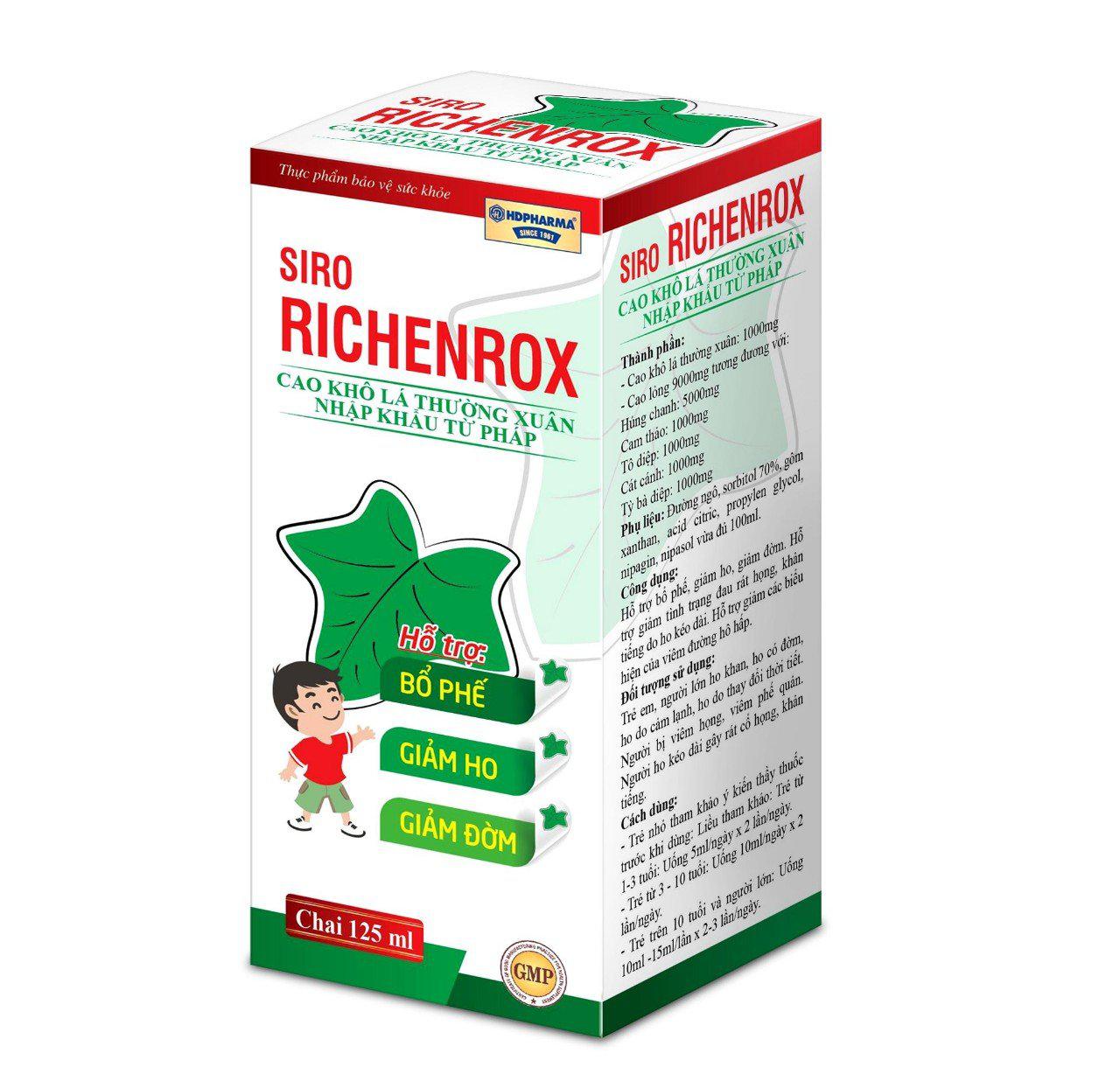 Siro Richenrox HD Pharma (C/125ml)