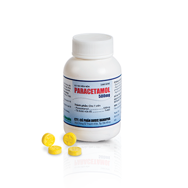 Paracetamol 500mg Danapha (C/150v)