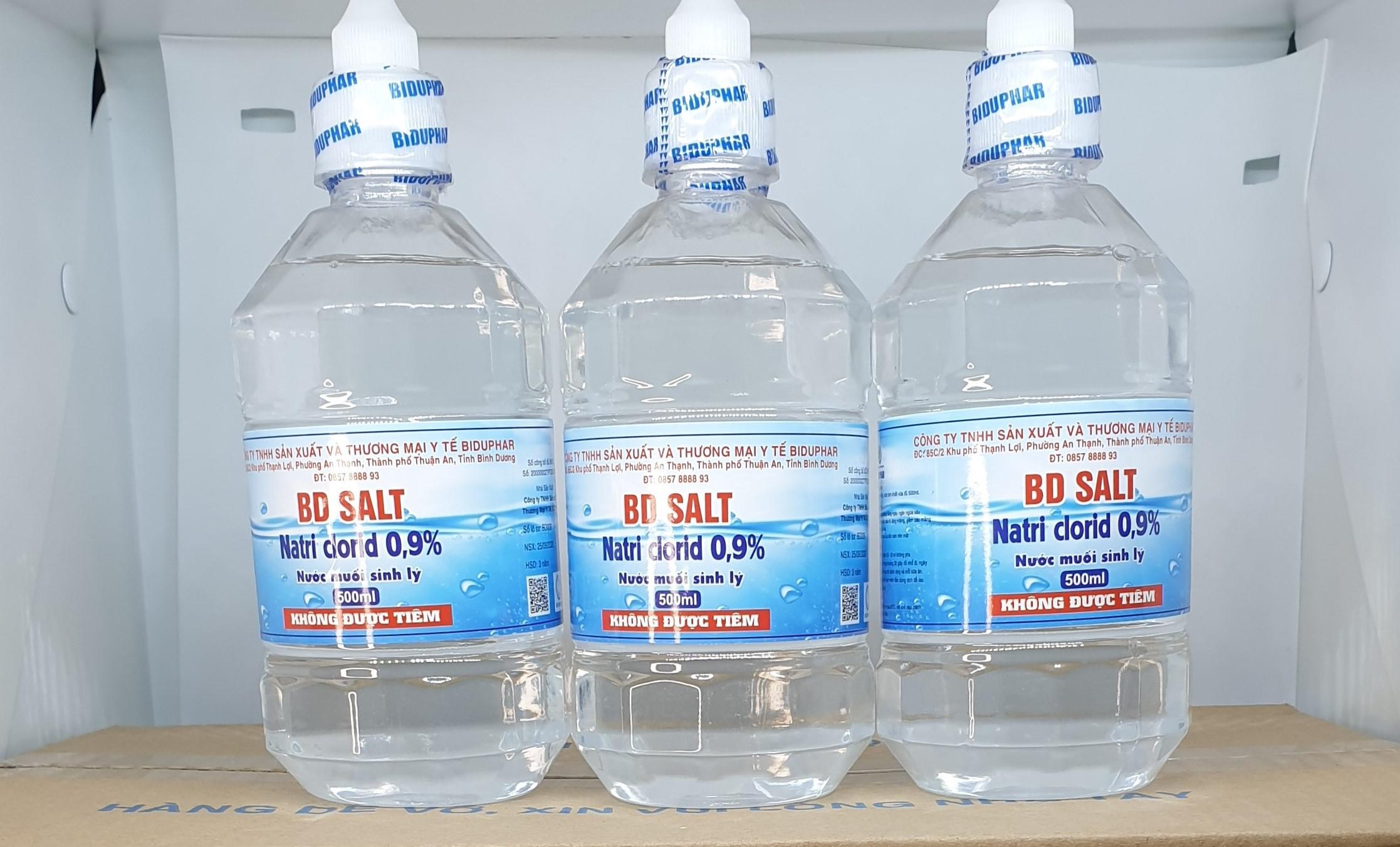 Nước Muối Sinh Lý Biduphar (Thùng/15c/1000ml)