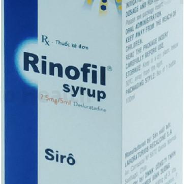 Rinofil Syrup (Desloratadin) 2.5mg/5ml Abbott (C/100ml)