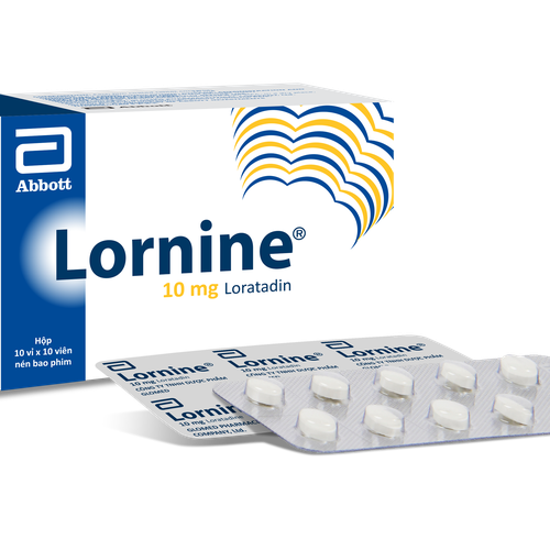 Lornine (Loratadin) 10mg Glomed (H/100v)