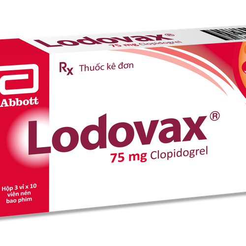 Lodovax (Clopidogrel) 75mg Glomed (H/30v)