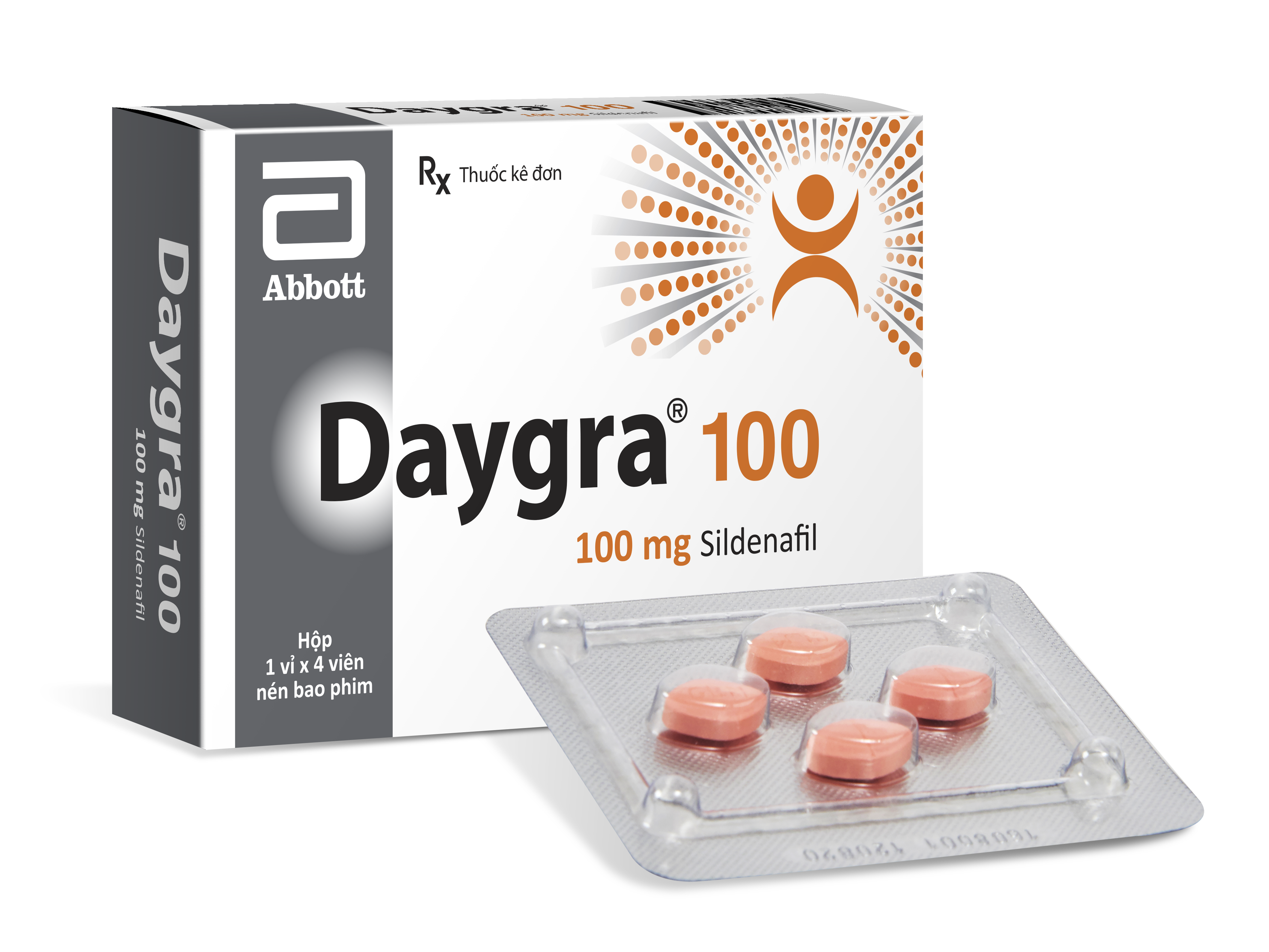 Daygra 100 (Sildenafil) Glomed (H/4v)