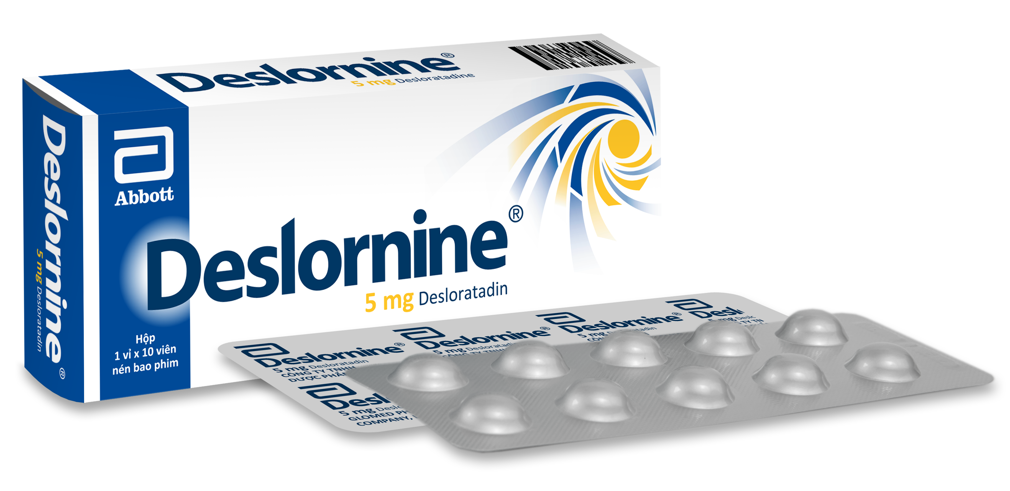 Deslornine (Desloratadin) 5mg Glomed (H/10v)