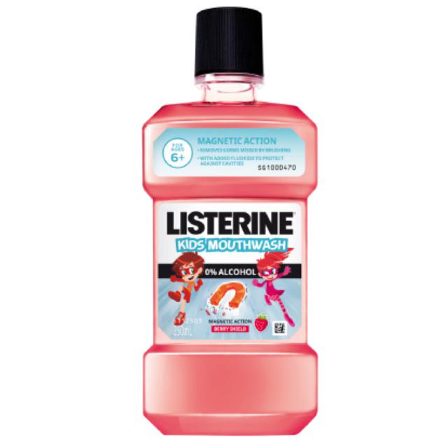 Nước Súc Miệng Listerine Kids Mouthwash (C/250ml)