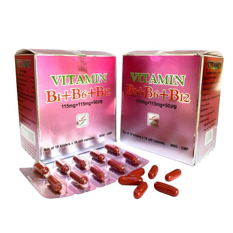 Vitamin B1+B6+B12 Đông Nam (H/100v)