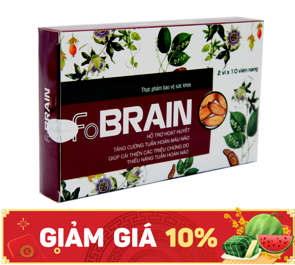 Fobrain Tăng Cường Tuần Hoàn Máu Não Fobelife (H/20v)