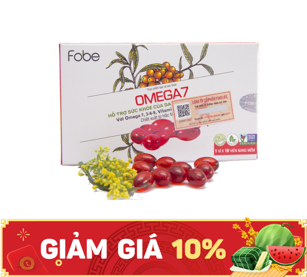 Omega7 Dành Cho Người Ăn Chay Fobelife (H/10v)