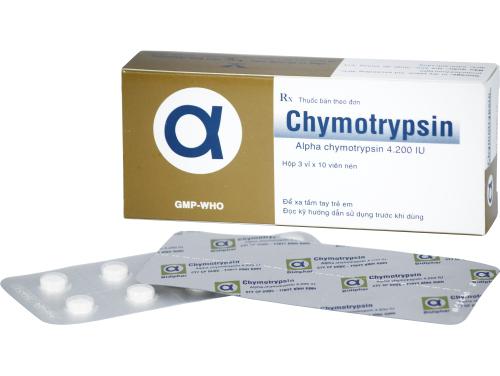 Alpha Chymotrypsin 4200 IU Bidiphar (H/30v)
