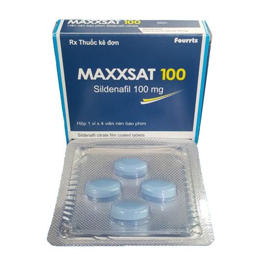 Maxxsat 100 (Sildenafil) Fourrts (H/4v)
