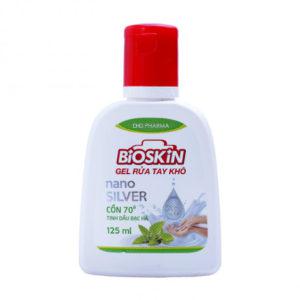 Gel Rửa Tay Khô Bioskin Tinh Dầu Bạc Hà Dhg (C/125ml)