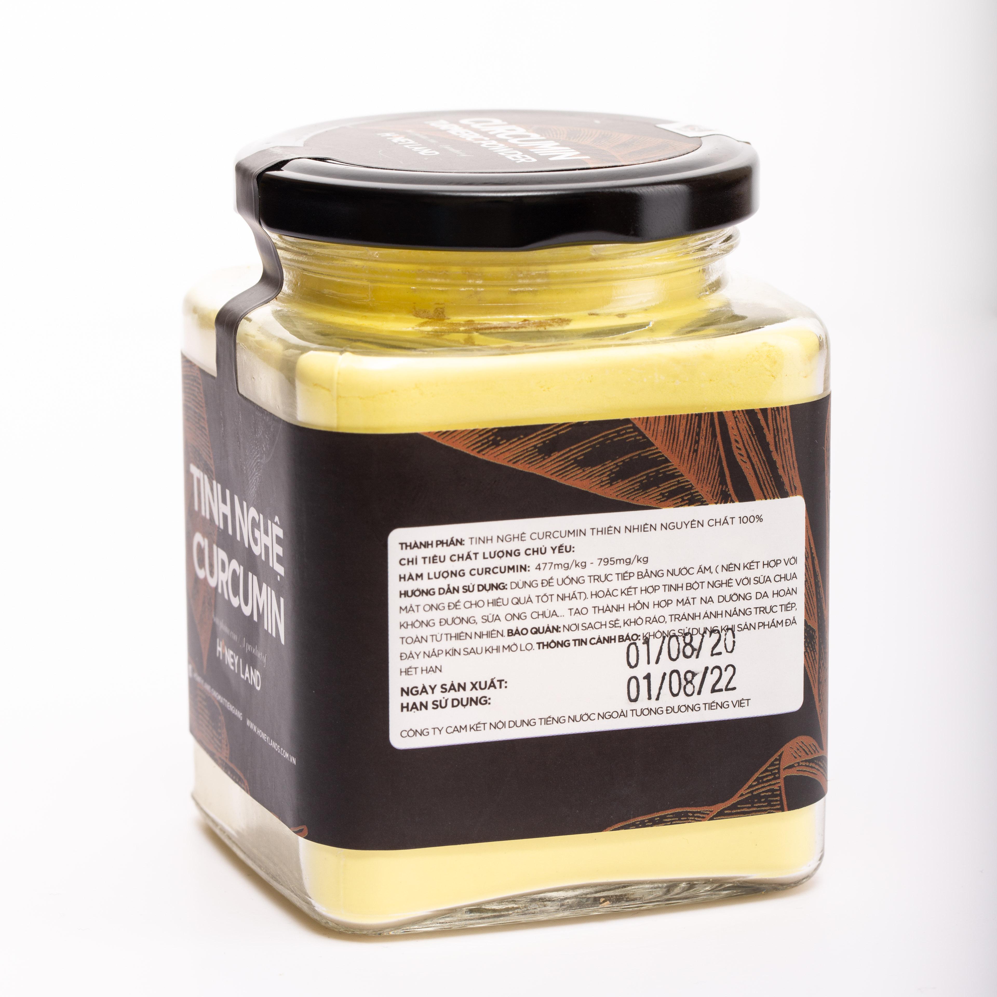 Tinh Nghệ Curcumin Honeyland (Hũ/200gr)