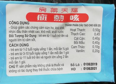 Ban Nóng Ho Phước Thiên (Bịch/10gói)