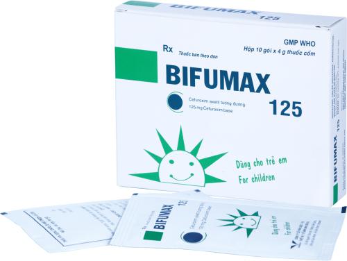 Bifumax 125 (Cefuroxim) Bidiphar (H/10gói)