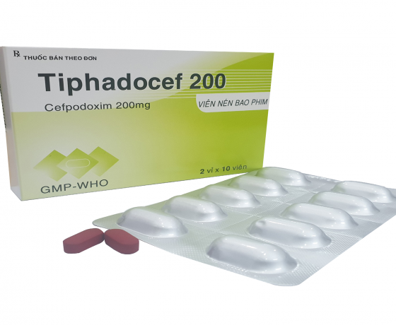 Tiphadocef 200 (Cefpodoxim) Tipharco (H/20v)