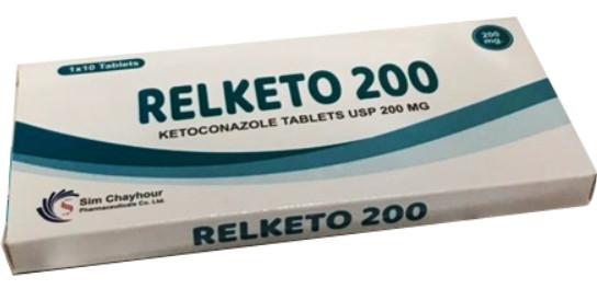Relketo 200 (Ketoconazole) Agimexpharm (H/10v)