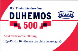 Duhemos 500mg (Acid Tranexamic) Hasan (H/50v)