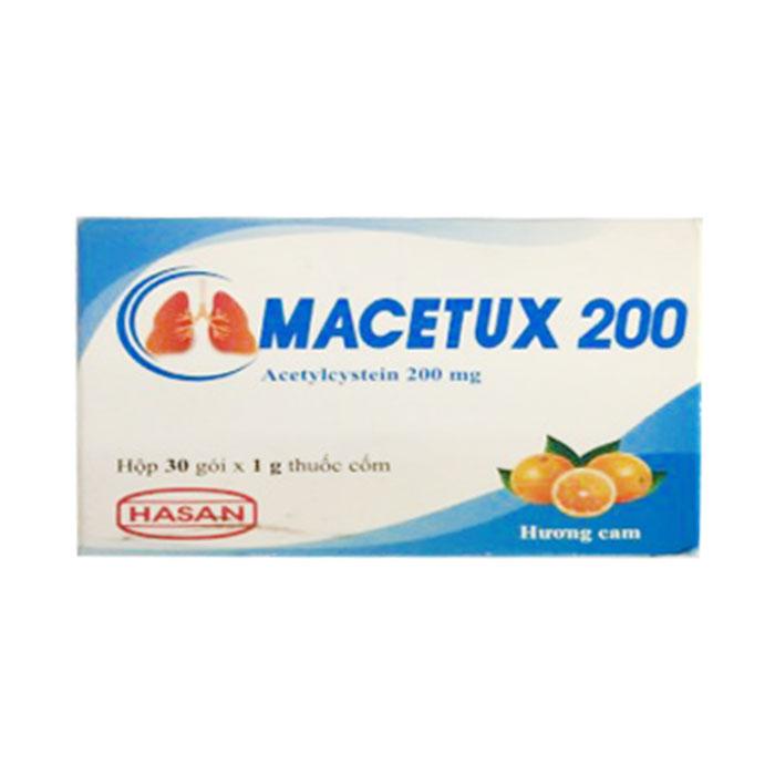 Macetux 200 (Acetylcystein) Hasan (H/30g/1gr)