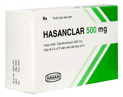 Hasanclar 500mg (Clarithromycin) Hasan (H/28v)