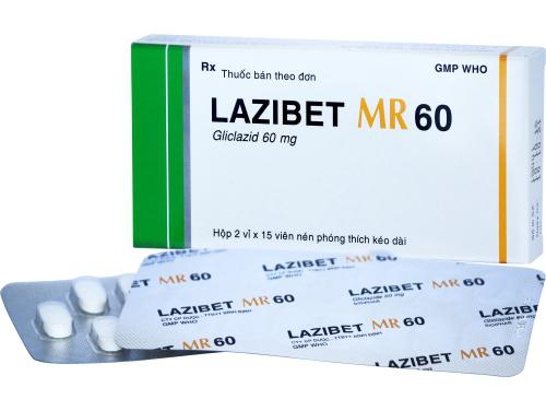 Lazibet MR 60 (Gliclazid) Bidiphar (H/30v)