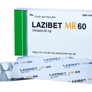 Lazibet MR 60 (Gliclazid) Bidiphar (H/30v)