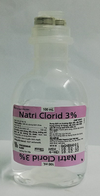 Natri Clorid 3% Kabi Bidiphar (C/100ml)