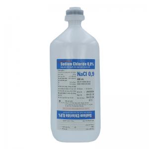 Sodium Chloride 0.9% 500ml Euromed (C/500ml) XXX