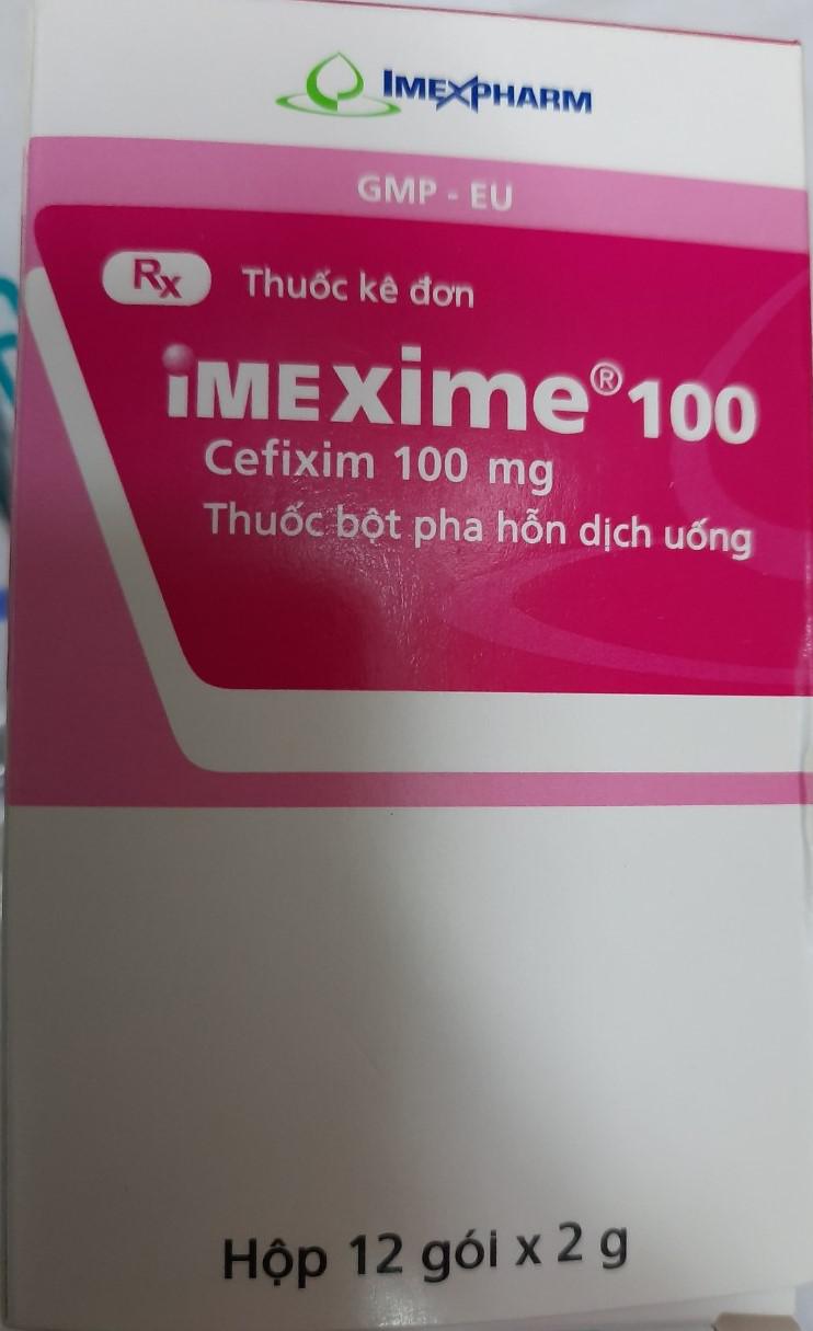 Imexime 100 (Cefixim) Imexpharm (H/12g)