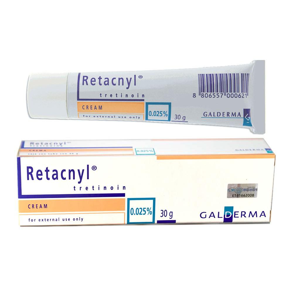 Retacnyl (Tretinoin) Cream 0.025% Galderma (Tuýp 30g)