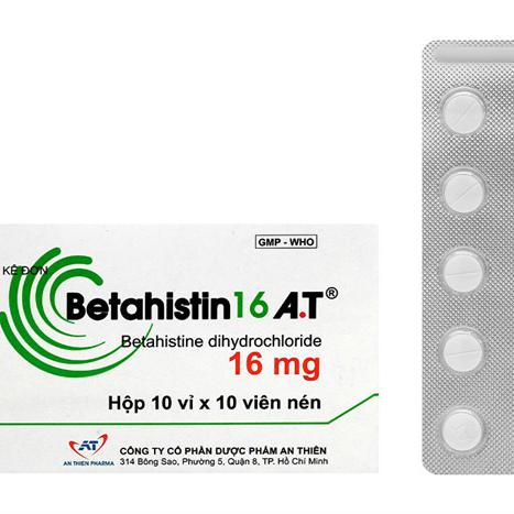 Betahistin 16 A.T (An Thiên) (H/100v)