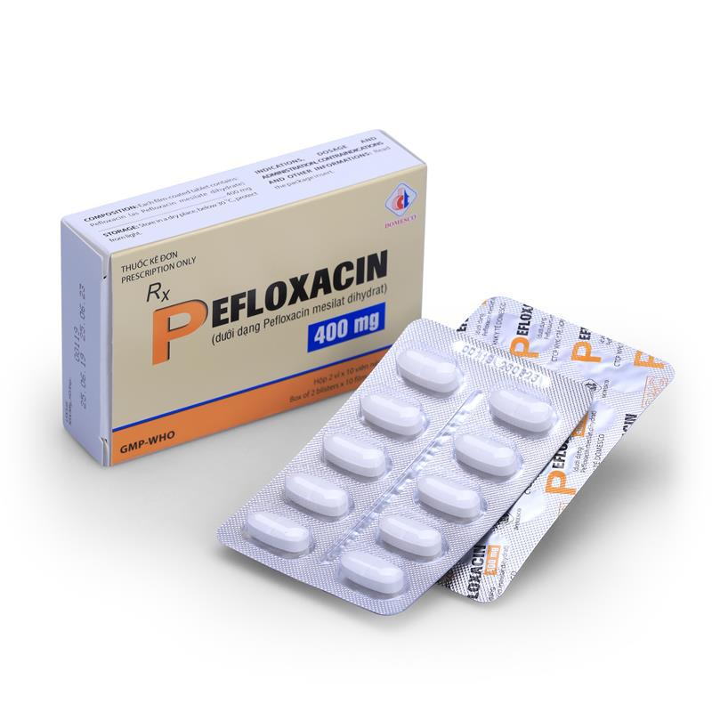 Pefloxacin 400mg Domesco (H/20v)