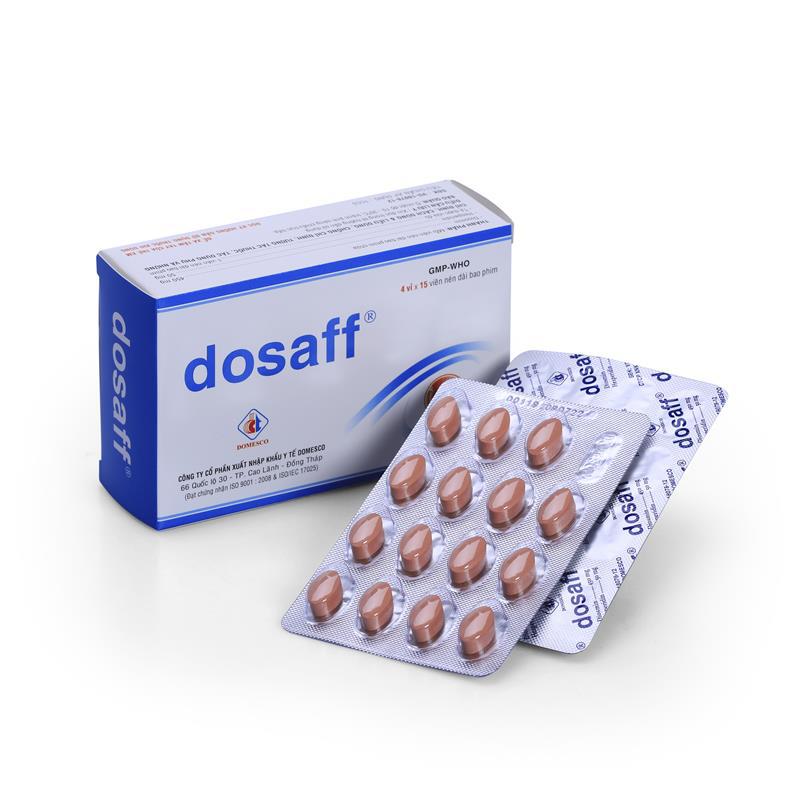 Dosaff 500mg (Diosmin, Hesperidin) Domesco (H/60v)