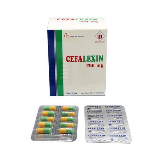 Cefalexin 250mg Domesco (H/100v)