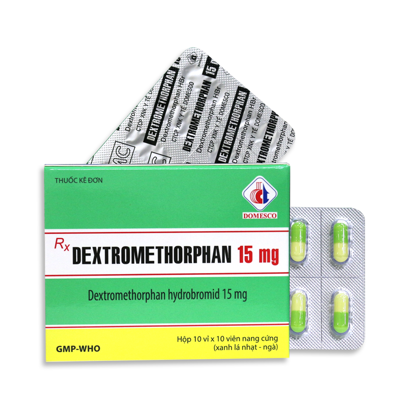 Dextromethorphan 15mg Domesco (H/100v)