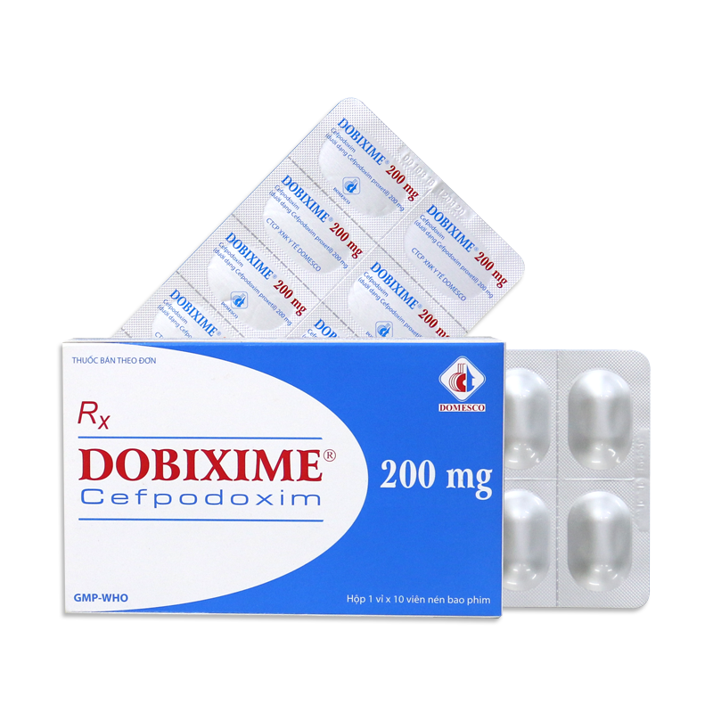 Dobixim (Cefpodoxim) 200mg Domesco (H/10v)