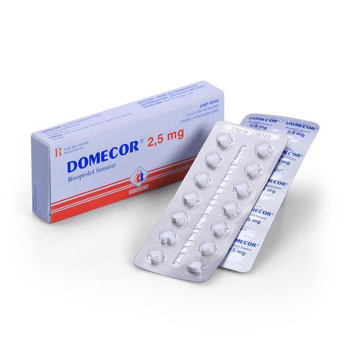 Domecor 2.5mg(Bisoprolol)_Domesco (h/28v)