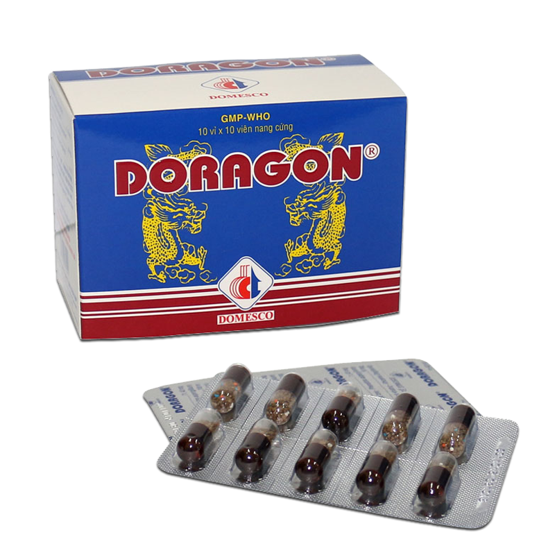 Doragon (Địa Long, Sinh Khương) Domesco (H/100v)