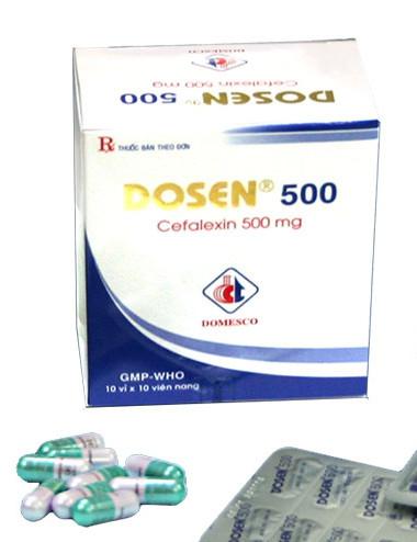 Dosen 500 (Cefalexin) Domesco (H/100v)