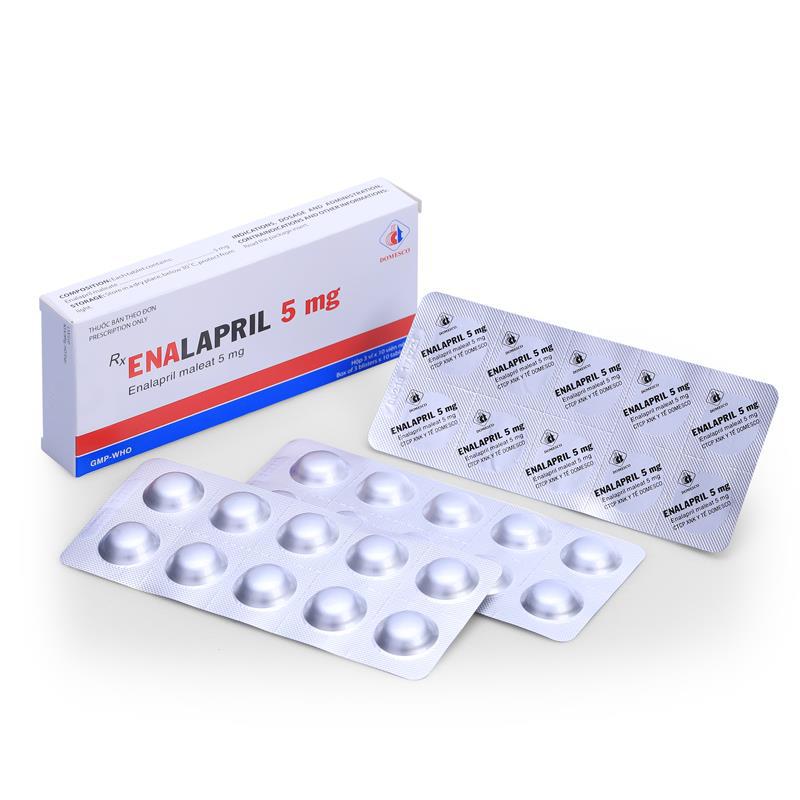 Enalapril 5mg Domesco (H/30v)