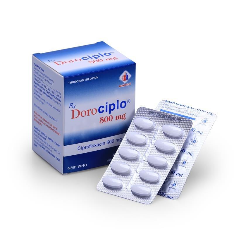 Dorociplo 500mg (Ciprofloxacin) Domesco (H/100v)