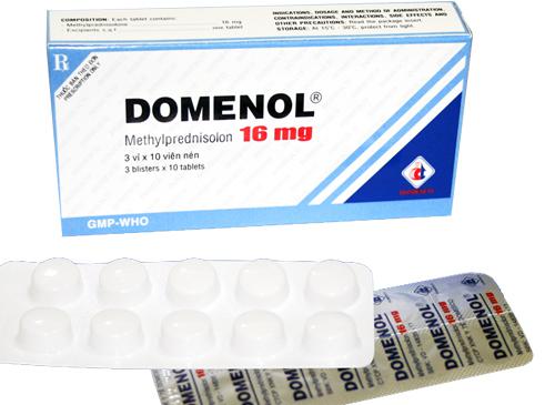 Domenol (Methylprednisolon) 16mg Domesco (H/30v)