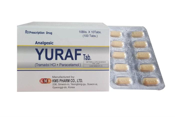 Yuraf (Tramadol, Paracetamol) KMS (H/100v)