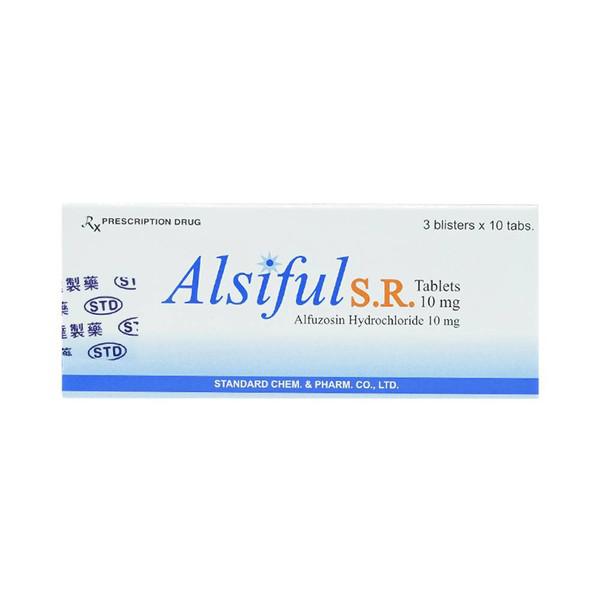 Alsiful S.R (Alfuzosin) 10mg Standard (H/30v)
