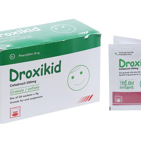 Droxikid (Cefadroxil) 250mg Pymepharco (H/24gói)