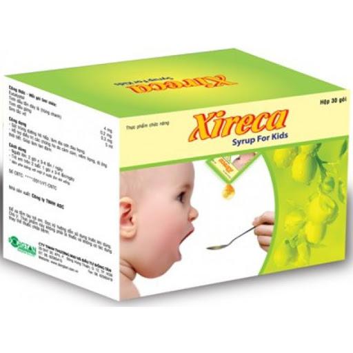 Xireca Syrup For Kids Đồng Tân (G/30gói)