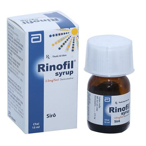 Rinofil Syrup (Desloratadin) 2.5mg/5ml Abbott (C/15ml)