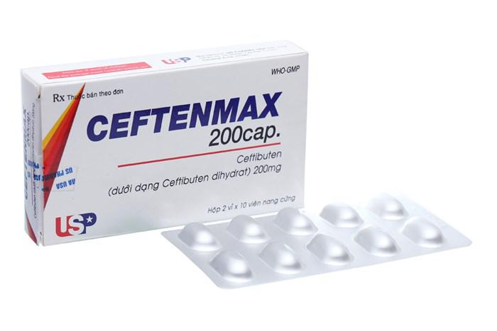 Ceftenmax (Ceftibuten) 200mg US Pharma (H/20v)